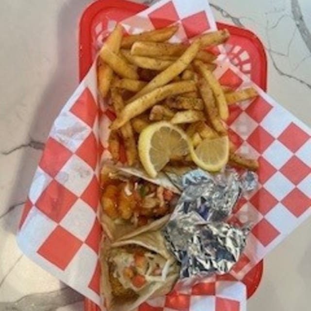 Shrimp Taco.